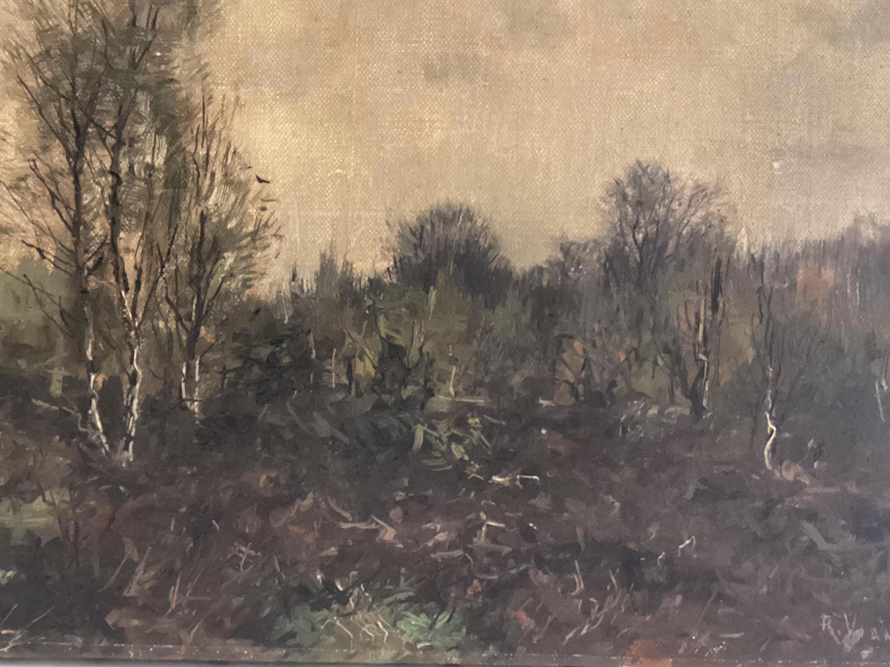 Oil Painting Landscape – Antique Art (1800s) Richard Viandier — photo 6 of 8