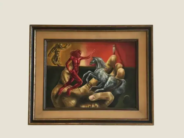 Expressionism Hyperrealism Painting (1975) Joris De Gest