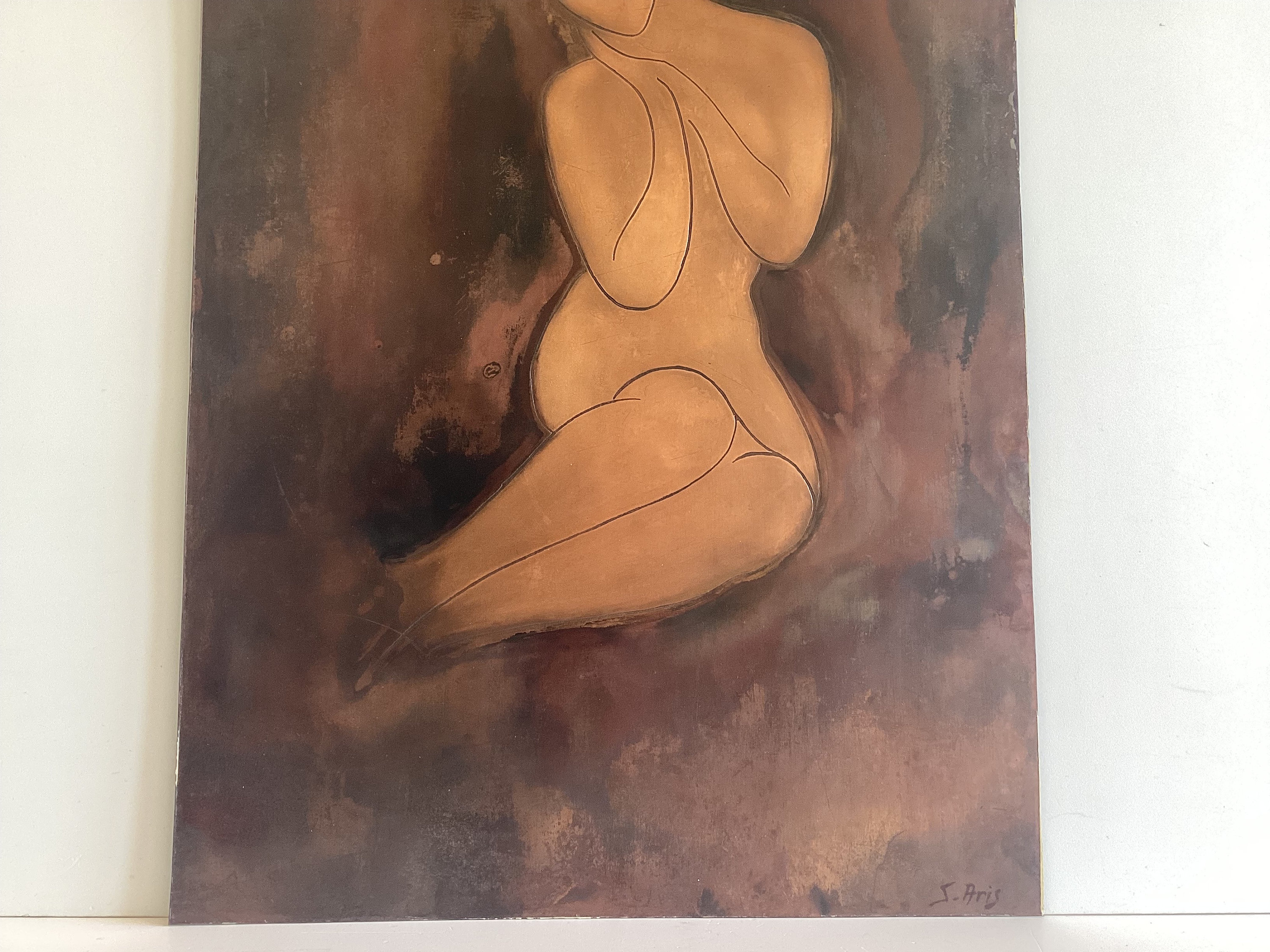 Engraving Art | S. Aris Handmade Copper Plate, Etching with Color Effects — photo 6 of 8