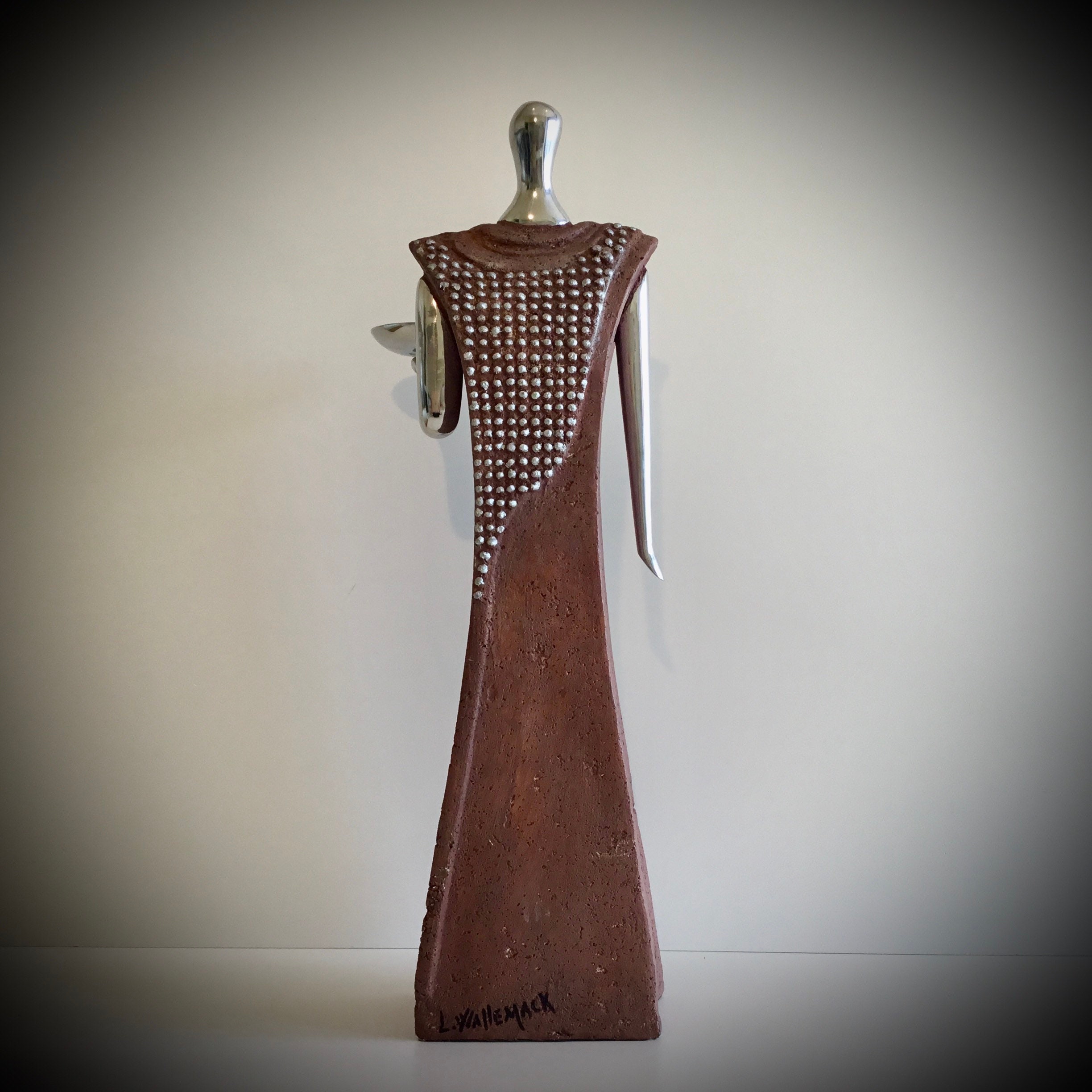 Vintage Display 1970s | Jewellery Stand  L Wallemack Art Sculpture — photo 4 of 7