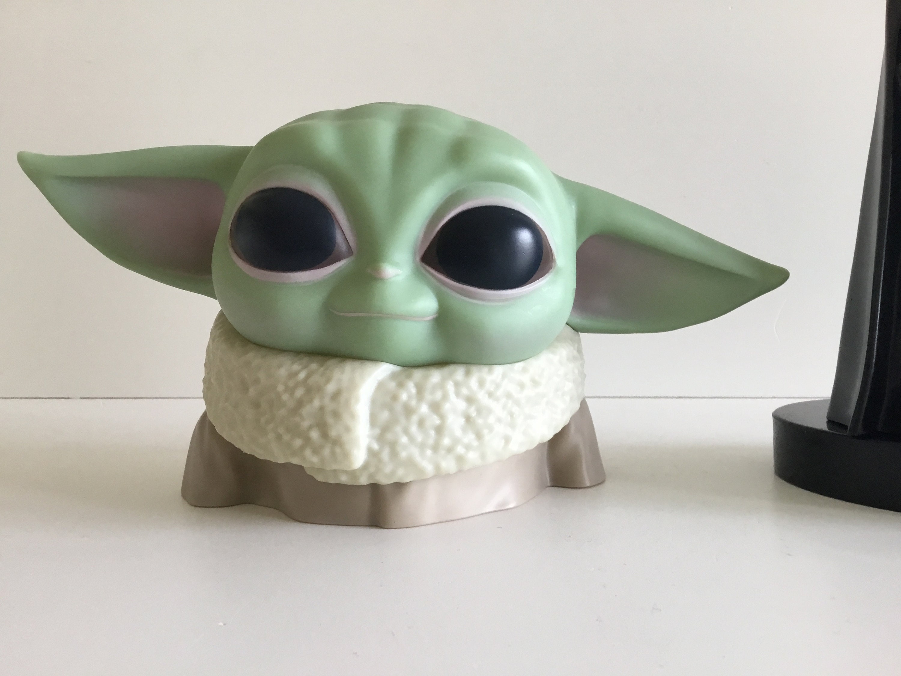 Vintage Star Wars Collectible | Darth Vader Corkscrew & Mandalorian Baby Yoda Night Light — photo 7 of 10