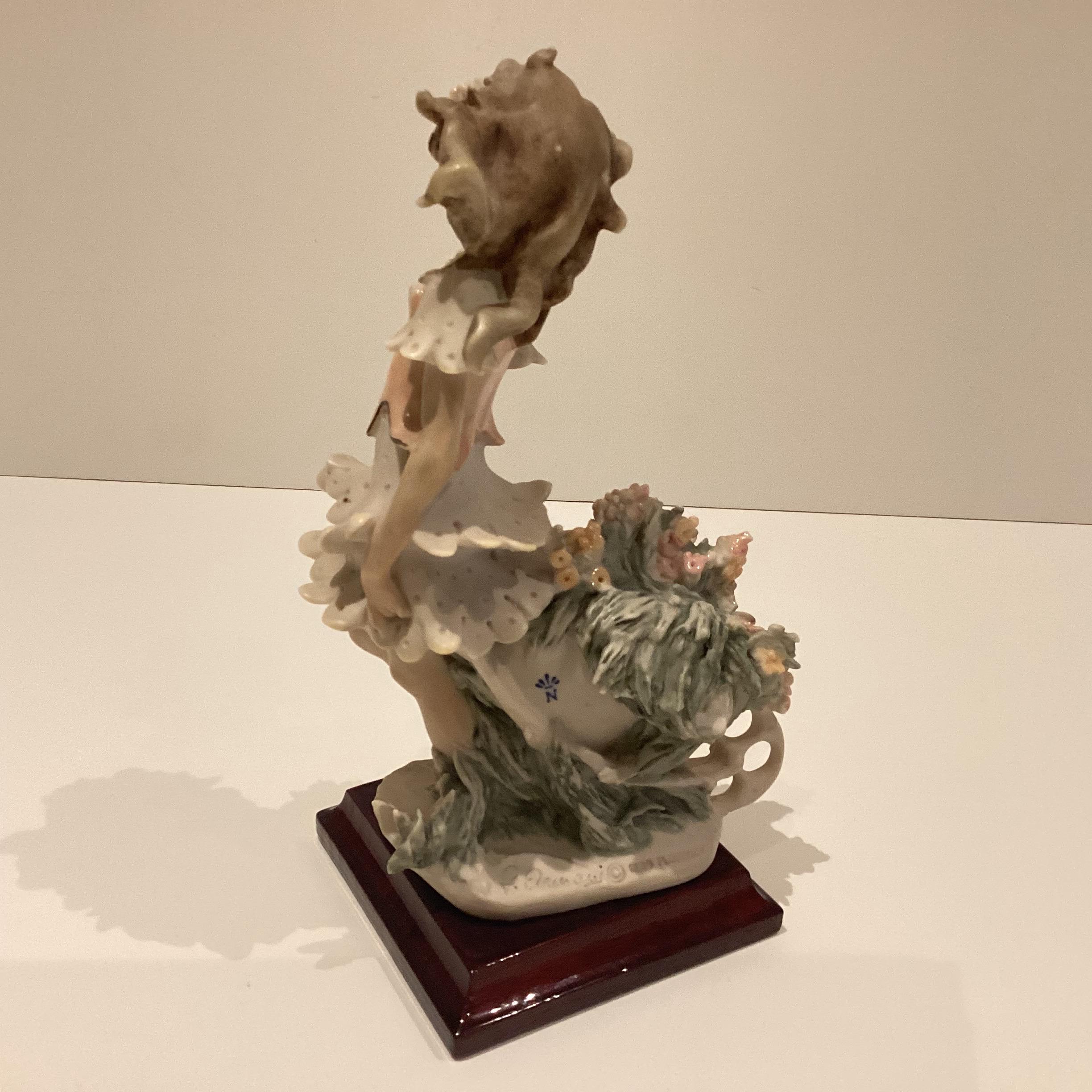 Capodimonte Figurine (1986) Giuseppe Armani, Flowers Feast Special Edition, Hand Painted Italian Porcelain, 1141-P — photo 7 of 11