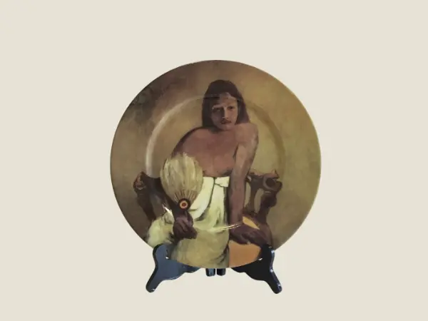 Paul Gauguin Plate: Israel Jubilee Limited Edition Art Plate