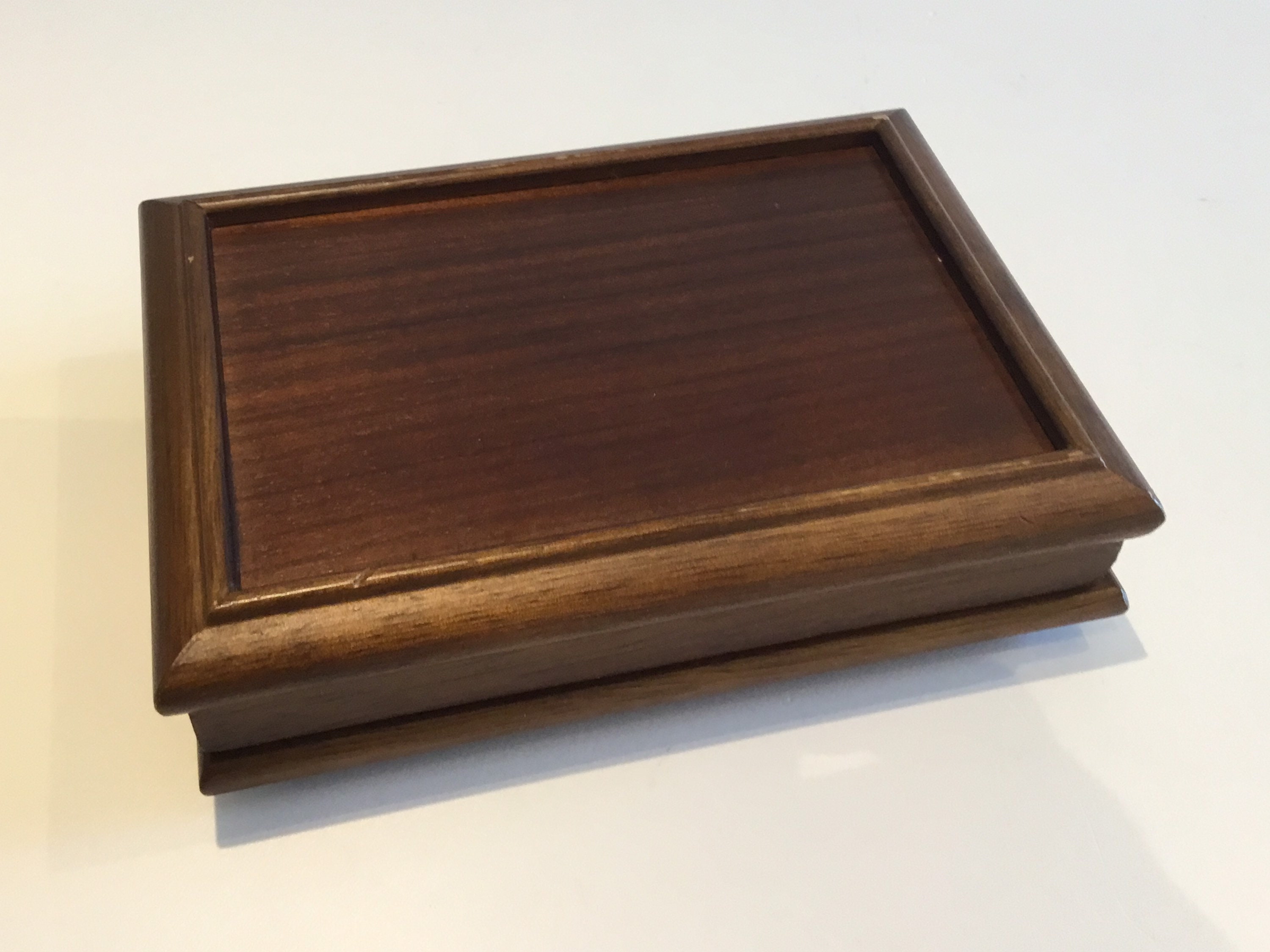 Vintage Card Box (1950s) Ottaviani Italy, 925 Silver Bas-Relief, Hand Painted Enamel, Macerata Hallmark — photo 9 of 9