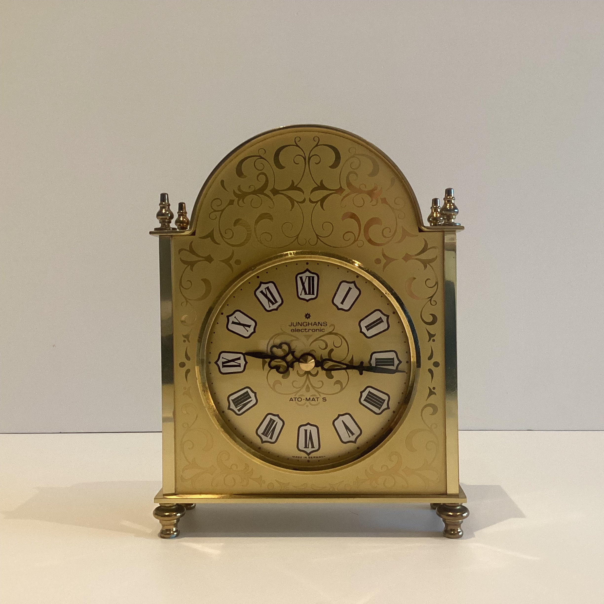 Rare Junghans Clock (1970s) Electonic "Ato Mat S" Made In Germany — photo 2 of 8