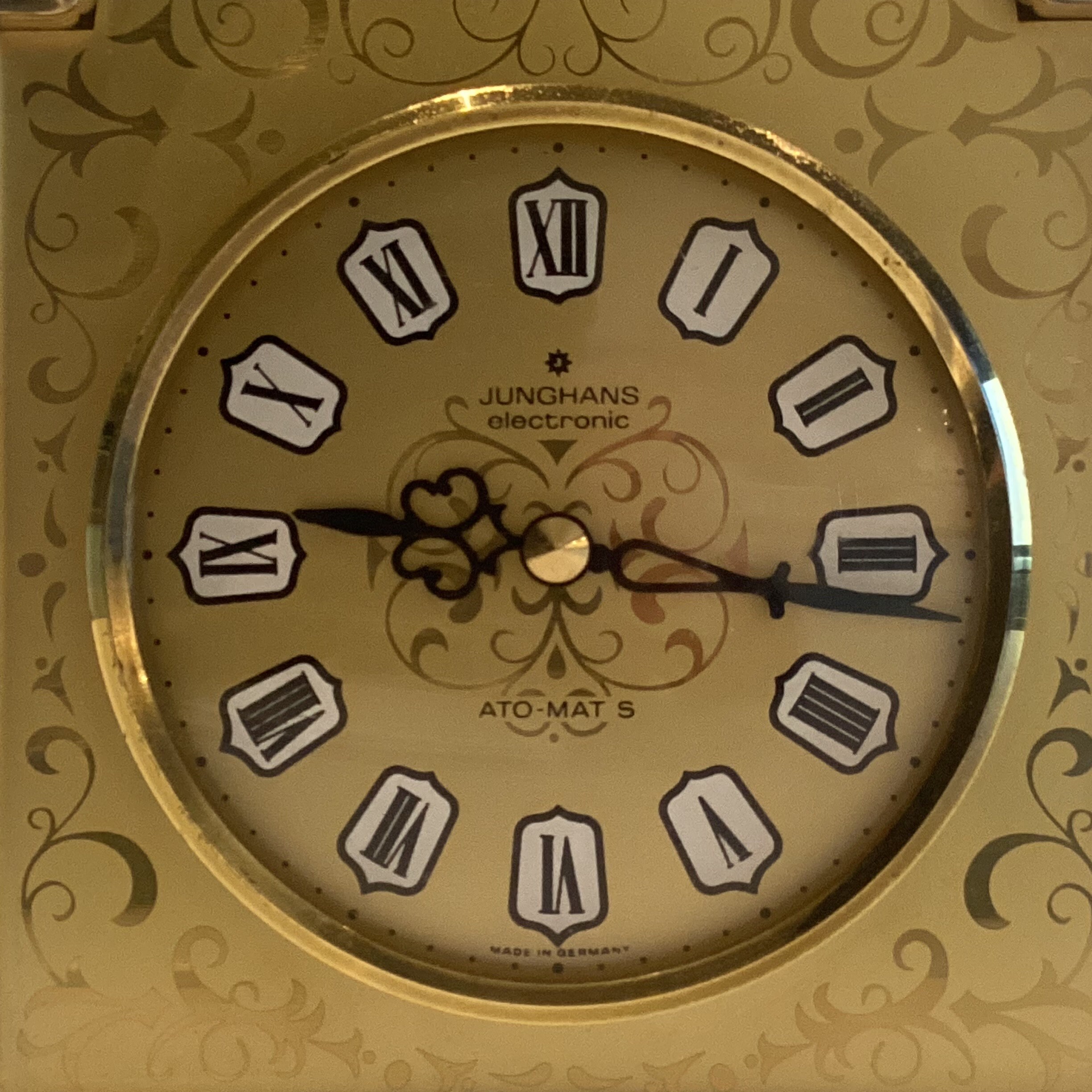 Rare Junghans Clock (1970s) Electonic "Ato Mat S" Made In Germany — photo 4 of 8