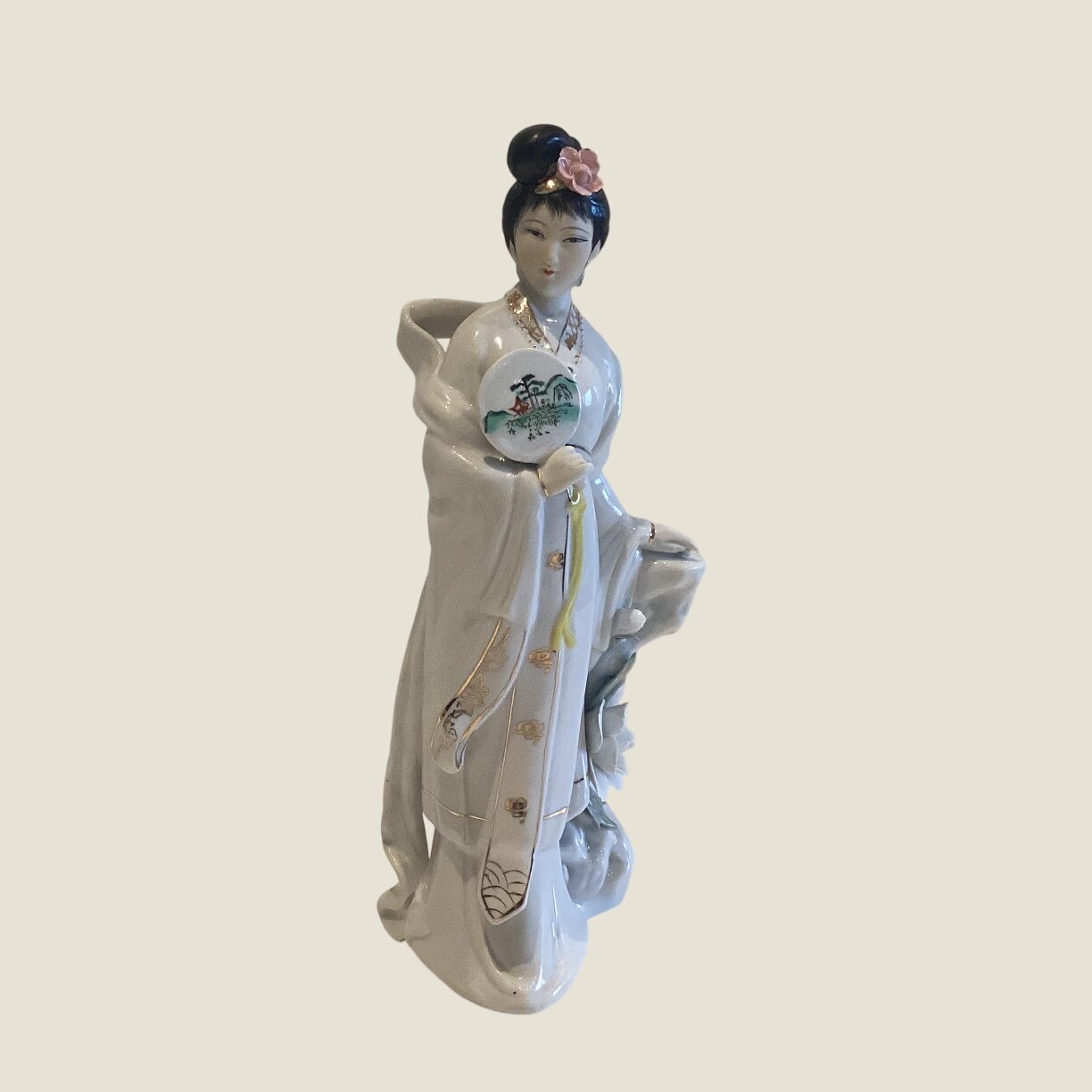 Porcelain Figurine – Chinese Vintage (1960s) Cultural Revolution, Zhongguo Zhi Zao