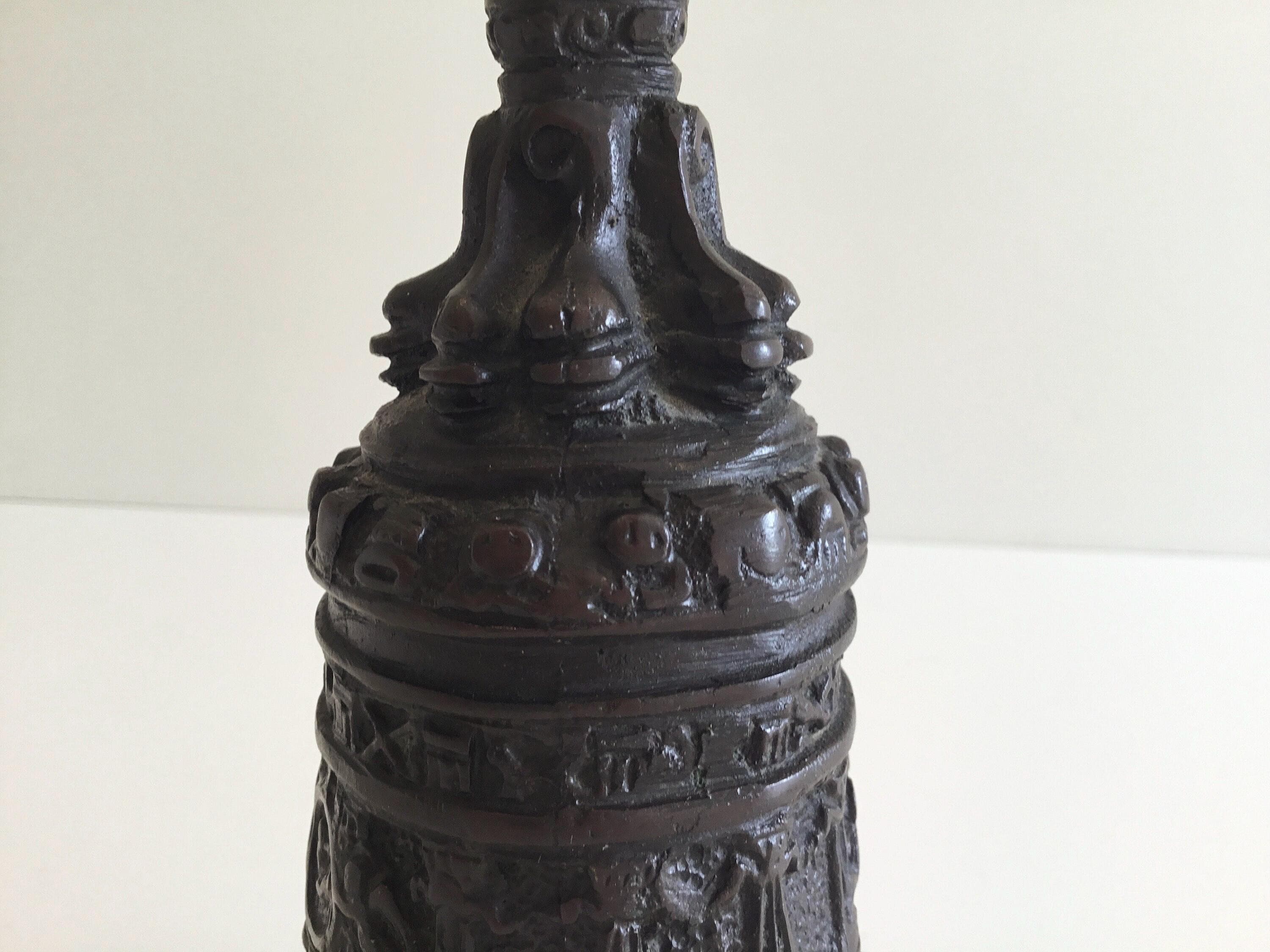 Antique Bronze Bell | 1900s French with 12 Apostles Relief, Rare Collectible — photo 8 of 11