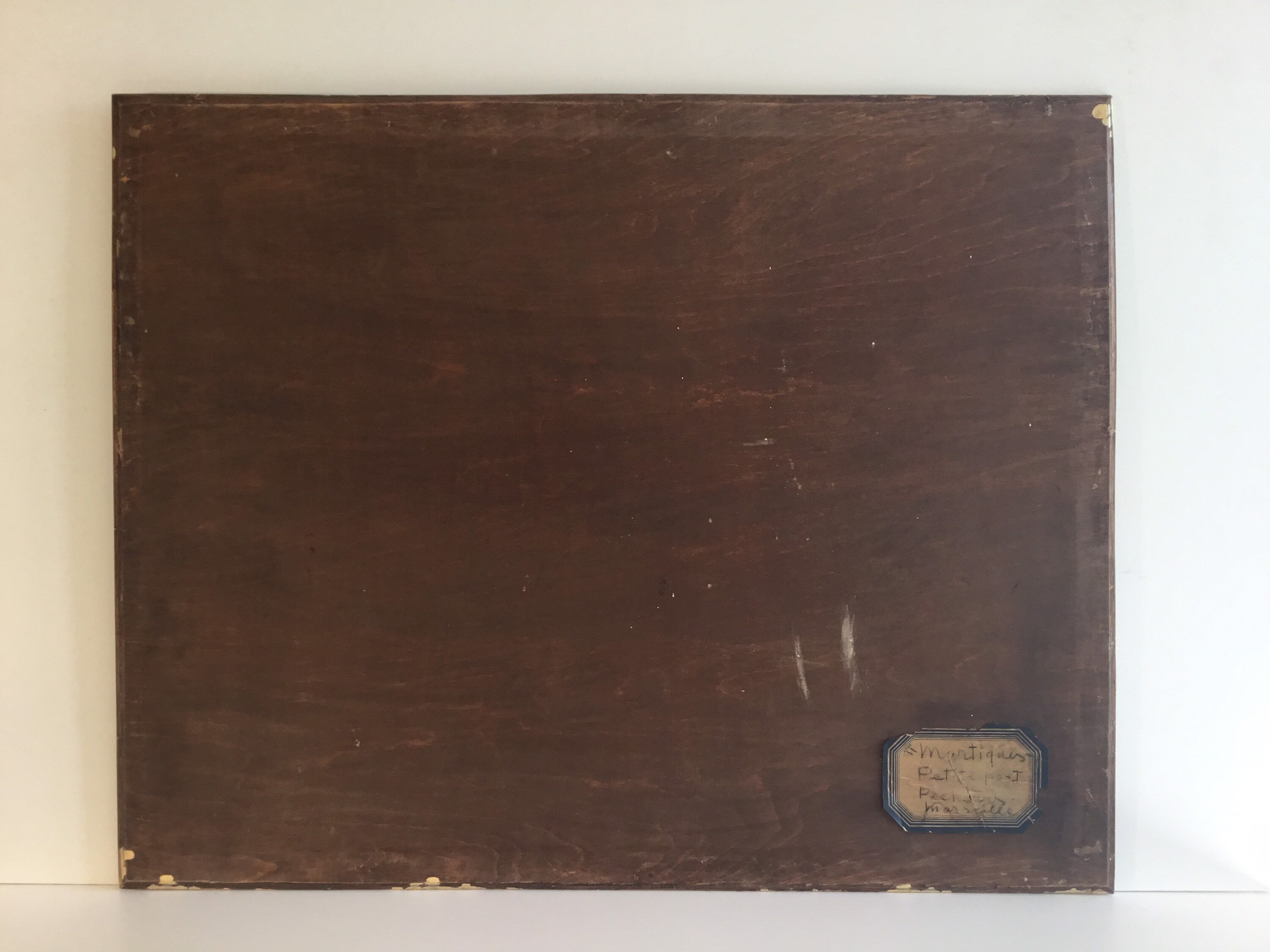 Vintage Seascape Painting | Charles Melikoff 1940s Martigues Port Marseille, Signed — photo 10 of 10