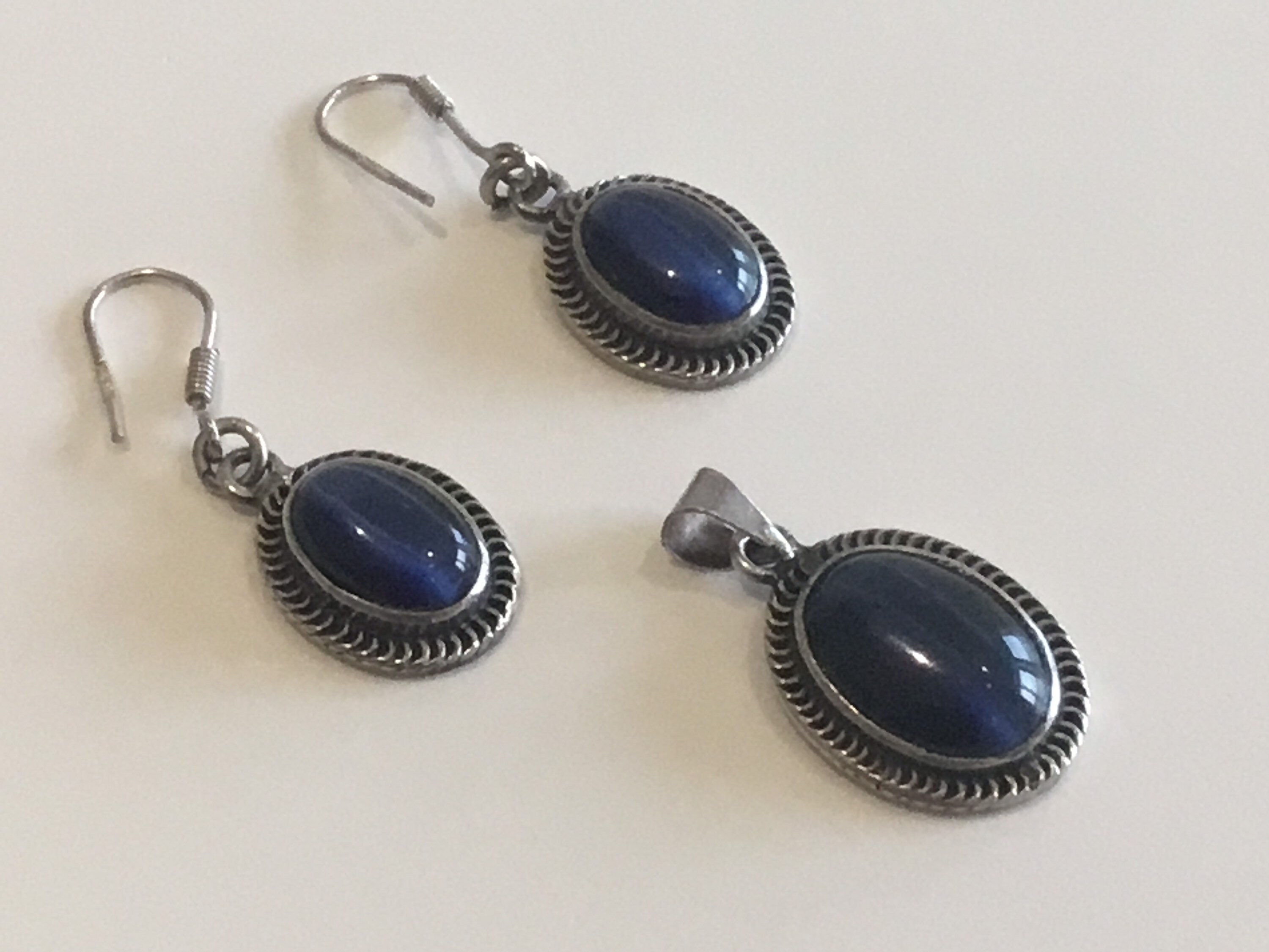 Vintage Jewellery | Silver Set With Original Moonstones — photo 8 of 8
