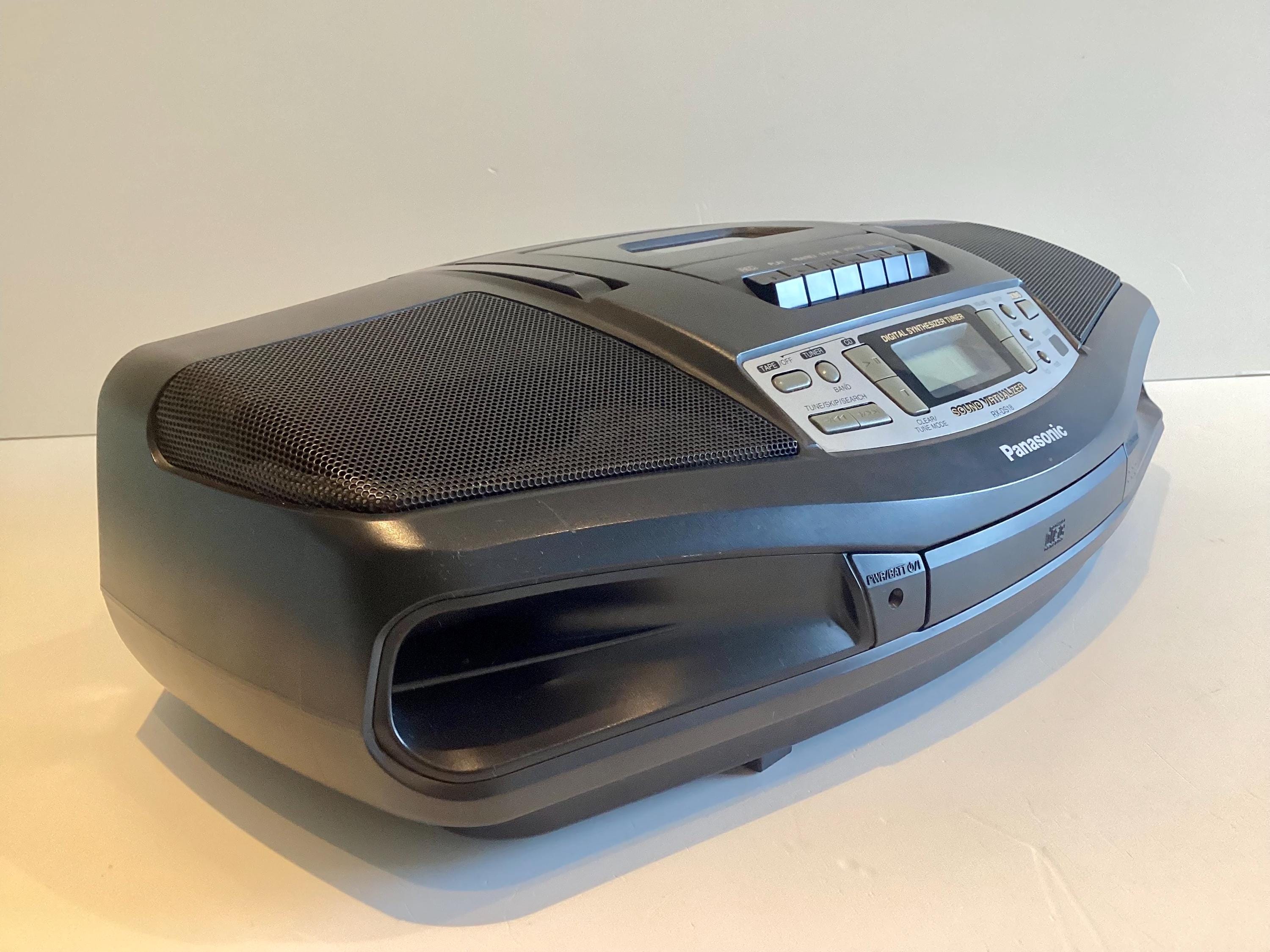 Vintage Boombox | 1990s Panasonic RX-DS18 CD Radio Cassette, XBS Sound, Working — photo 11 of 11