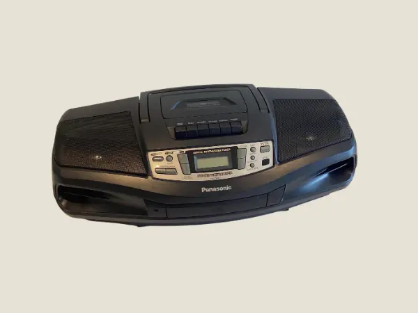 Vintage Boombox | 1990s Panasonic RX-DS18 CD Radio Cassette, XBS Sound, Working