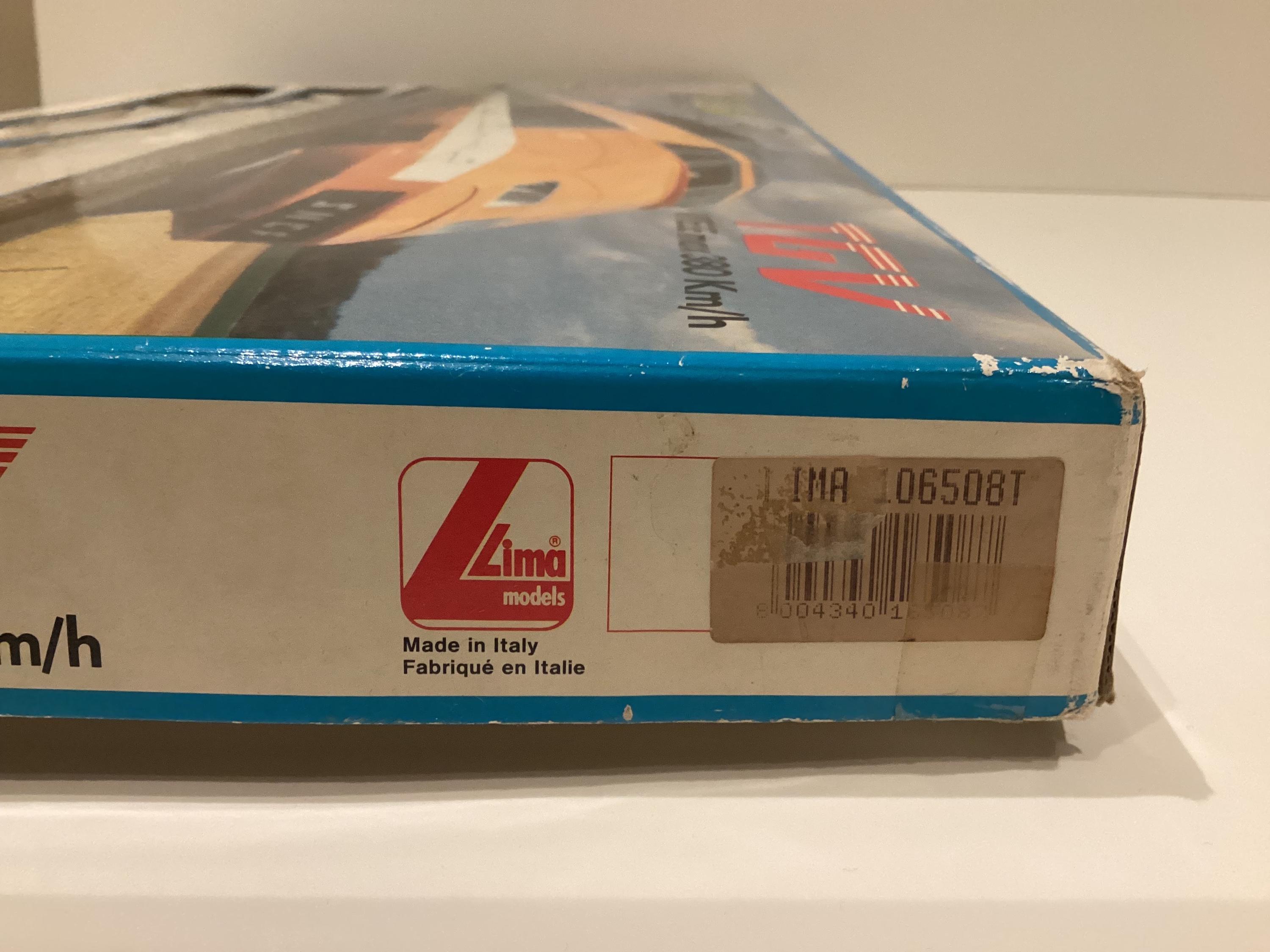 Vintage Train | 1980s LIMA GTV Italian Electric Set, Complete with Box & Tracks — photo 10 of 11