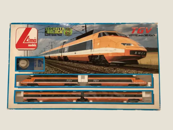 Vintage Train | 1980s LIMA GTV Italian Electric Set, Complete with Box & Tracks