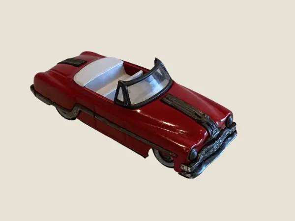Vintage Toy Car | 1950s Minister Delux - Pontiac Chieftain Convertible - Made in Japan