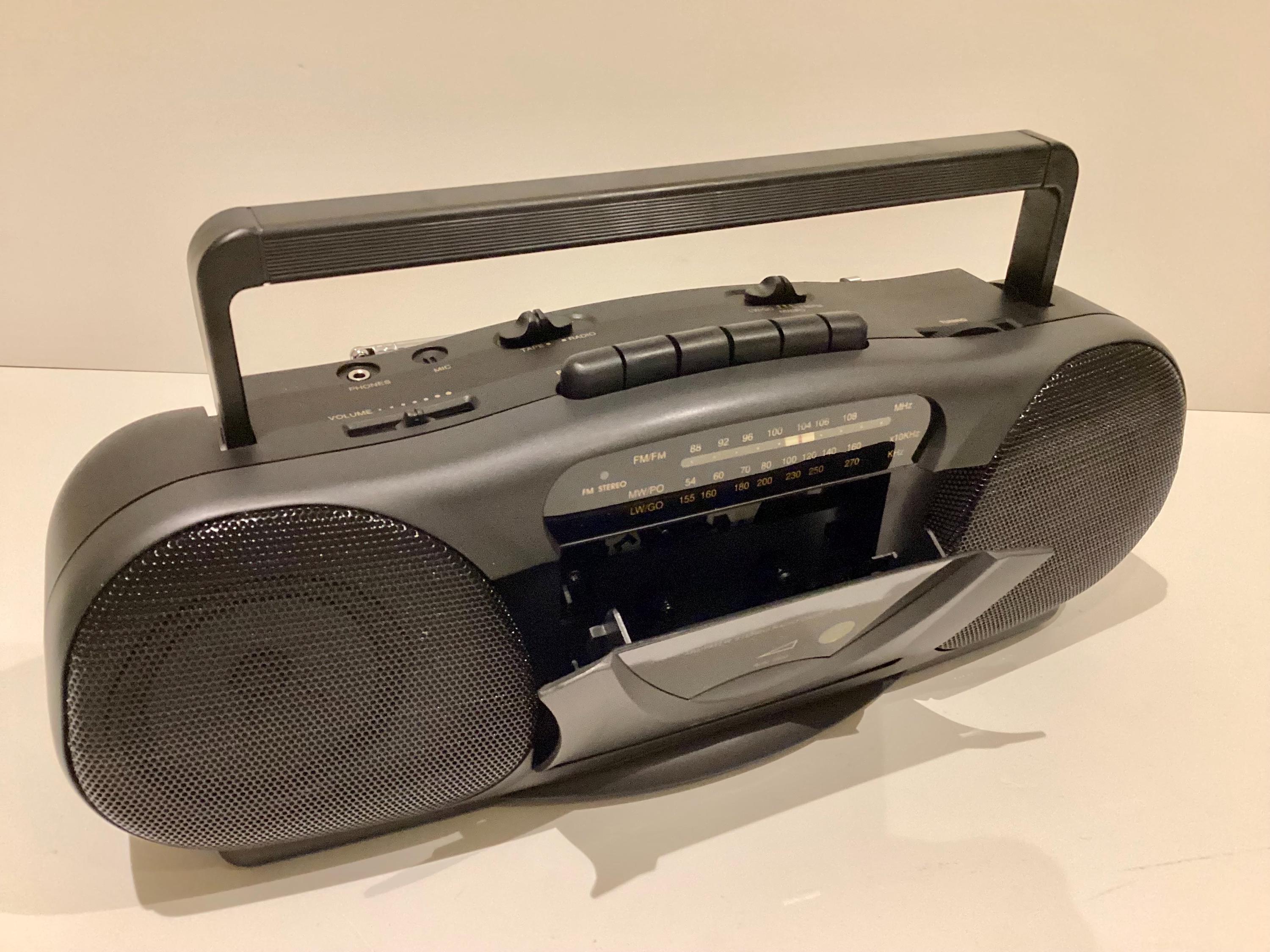 Vintage Boombox | NOS AudioSonic TBS5135 Stereo Radio Cassette, New Old Stock 1990s — photo 4 of 11