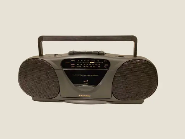 Vintage Boombox | NOS AudioSonic TBS5135 Stereo Radio Cassette, New Old Stock 1990s