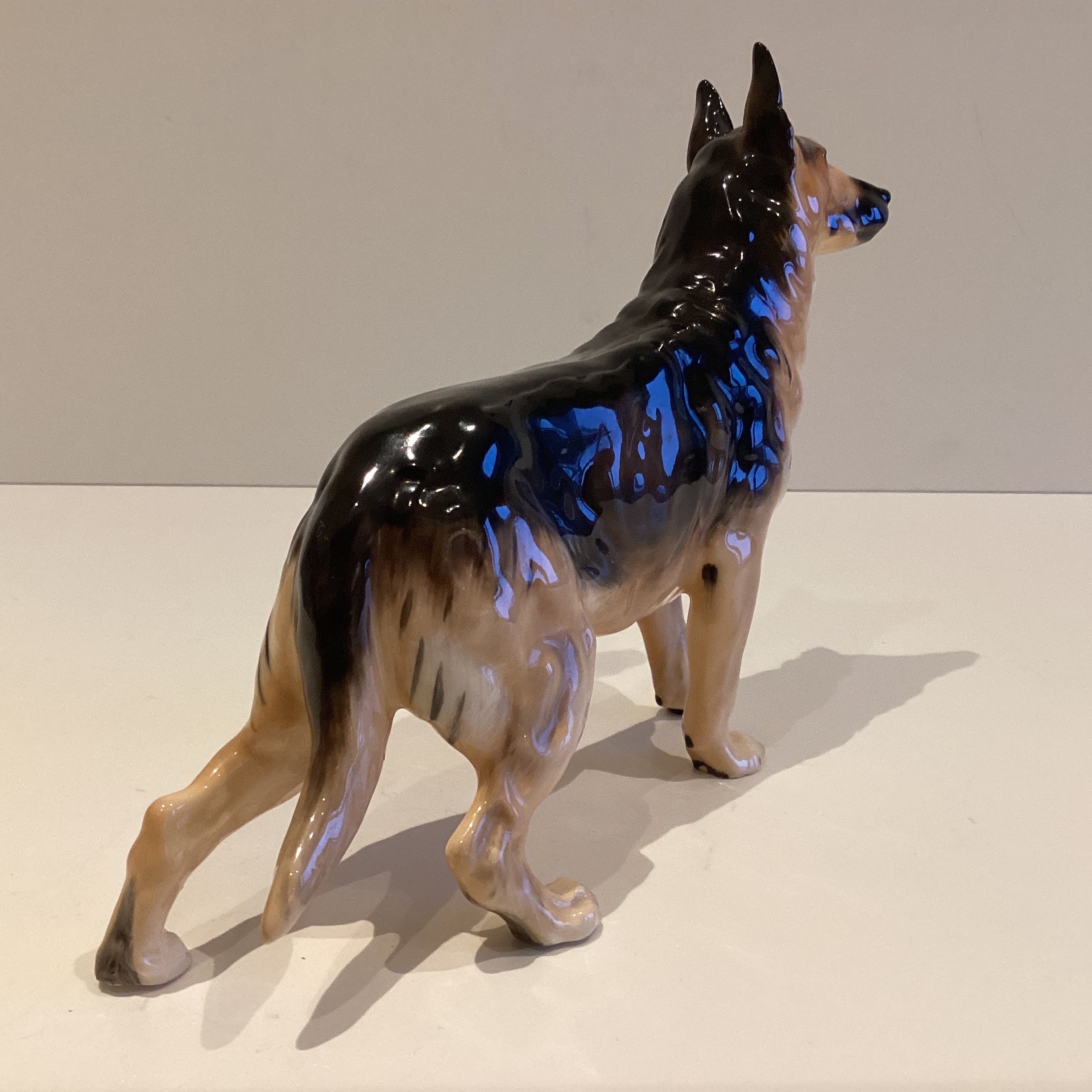 Vintage Porcelain Dog | Royal Doulton 1940s German Shepherd HN1116, Frederick Daws Design — photo 6 of 9