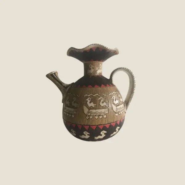 Antique Majolica | Volpi Serafino Deruta 1930s, Italian Art Ceramic Handmade