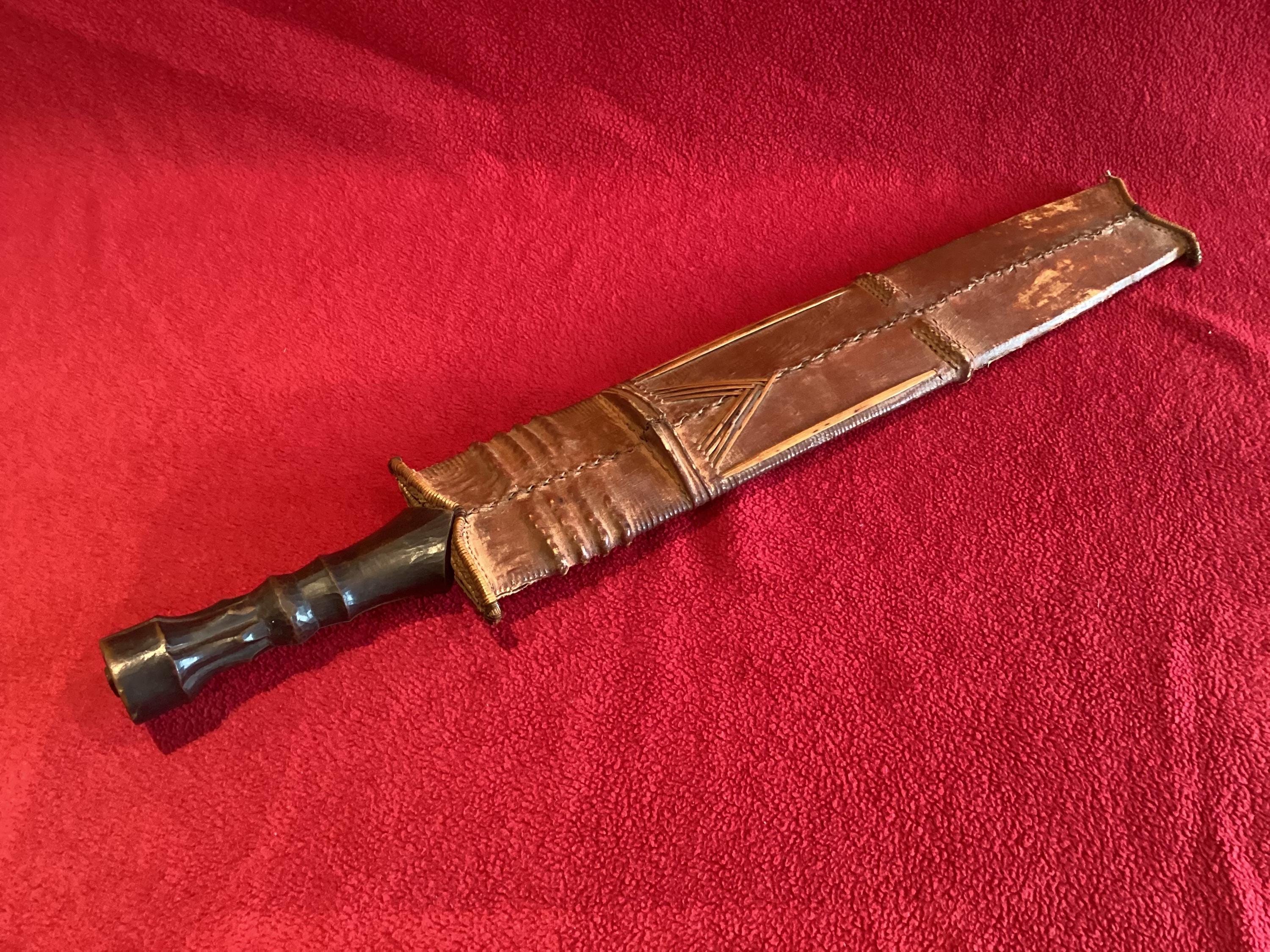 African Tribal Art | Late 1800 Salampasu Warrior Sword — photo 3 of 7