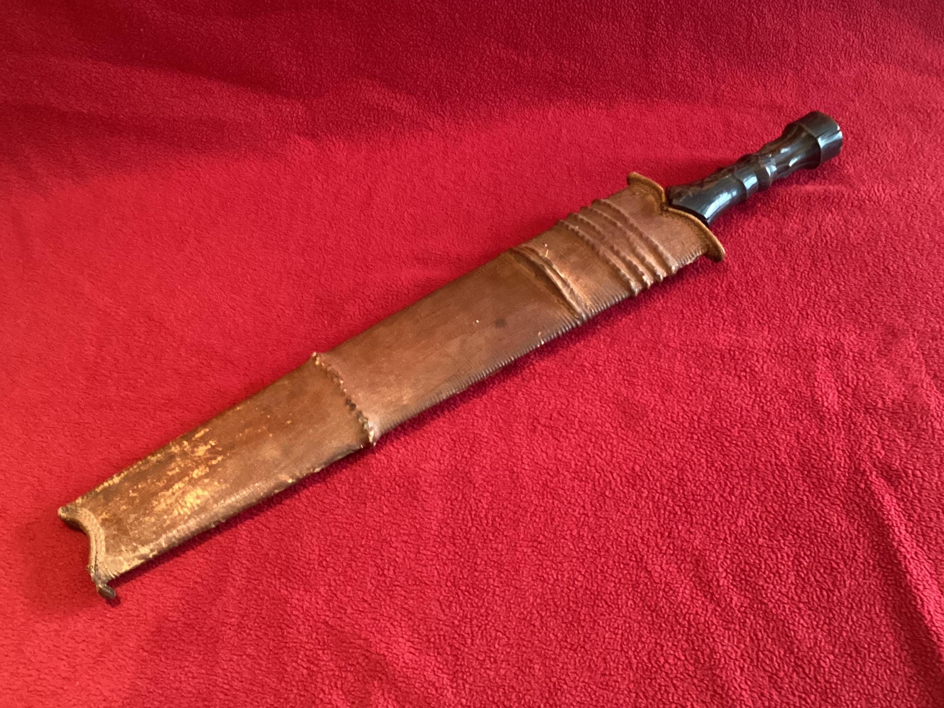 African Tribal Art | Late 1800 Salampasu Warrior Sword — photo 6 of 7