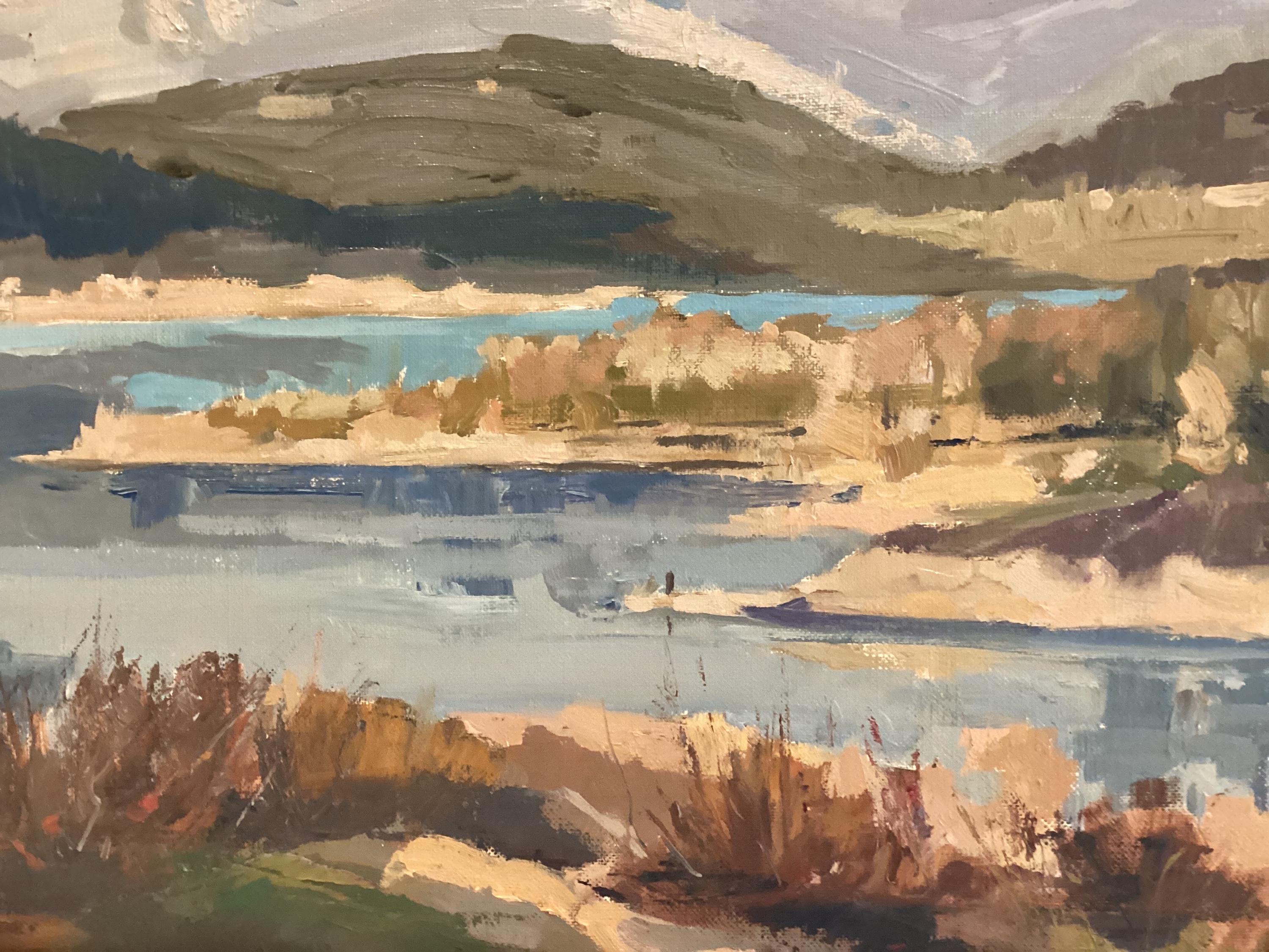 Vintage Seascape Painting | 1981 Impressionist Oil on Canvas, Signed & Dated Marine Art — photo 5 of 9