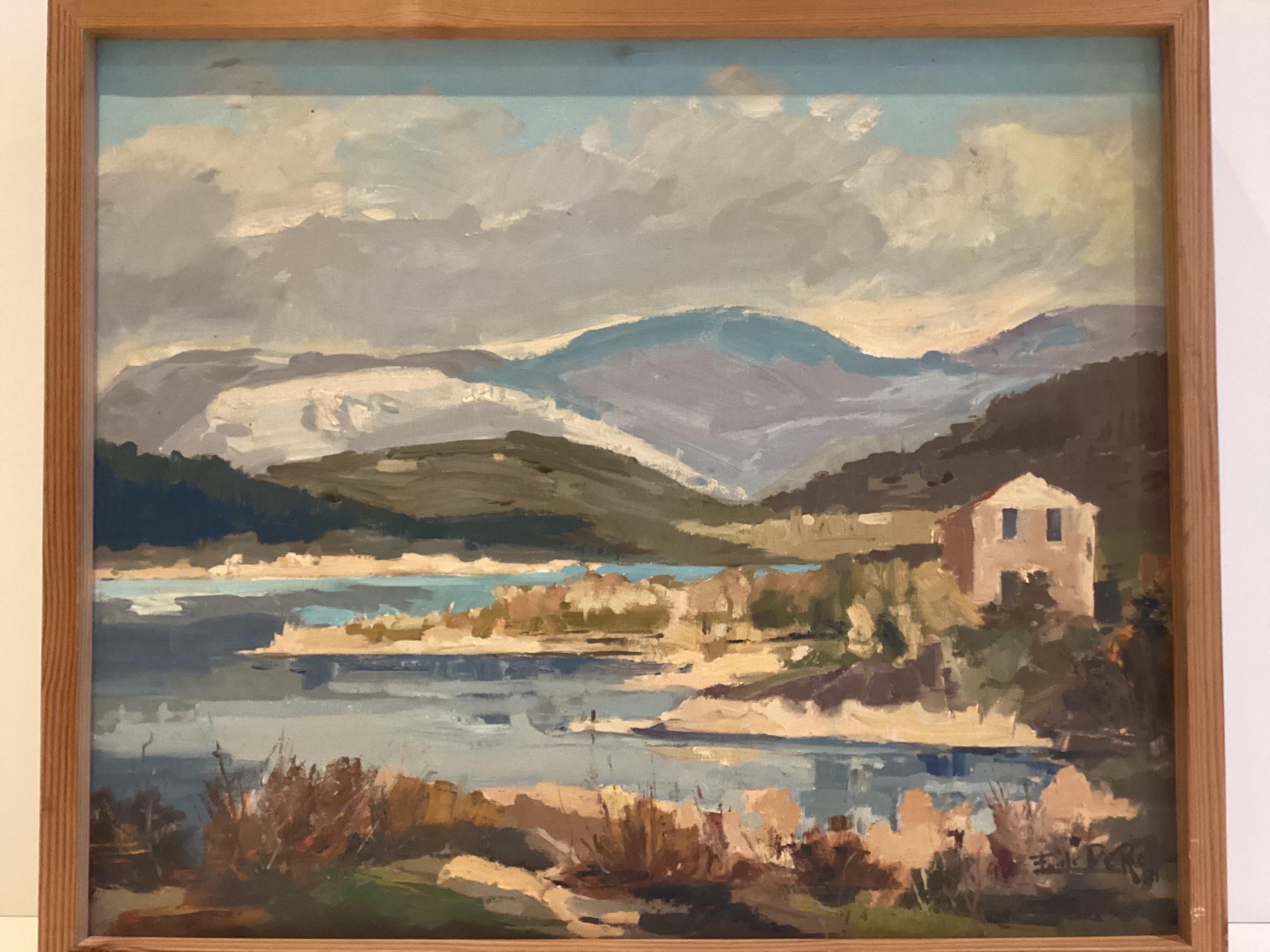 Vintage Seascape Painting | 1981 Impressionist Oil on Canvas, Signed & Dated Marine Art — photo 6 of 9