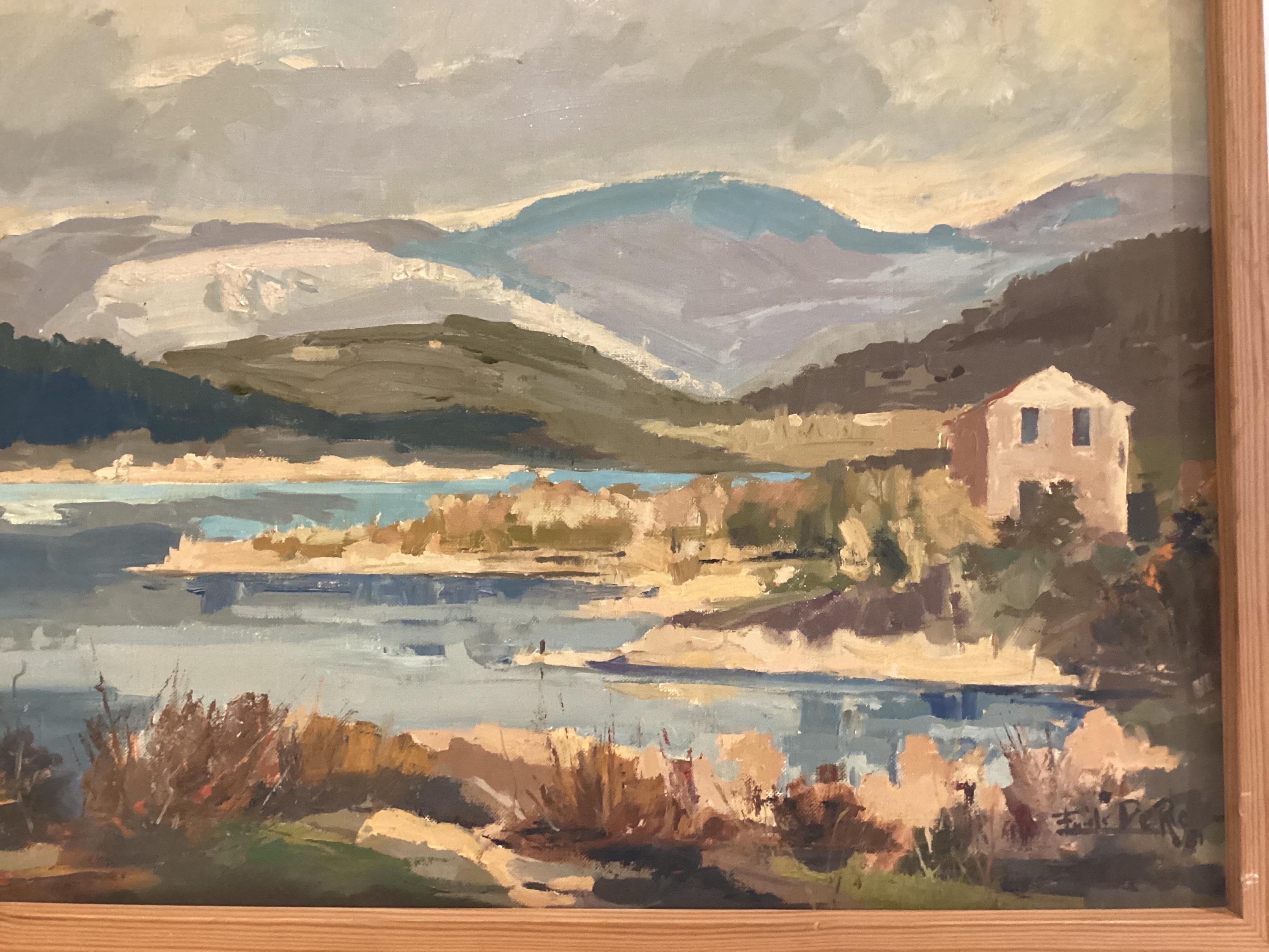 Vintage Seascape Painting | 1981 Impressionist Oil on Canvas, Signed & Dated Marine Art — photo 7 of 9