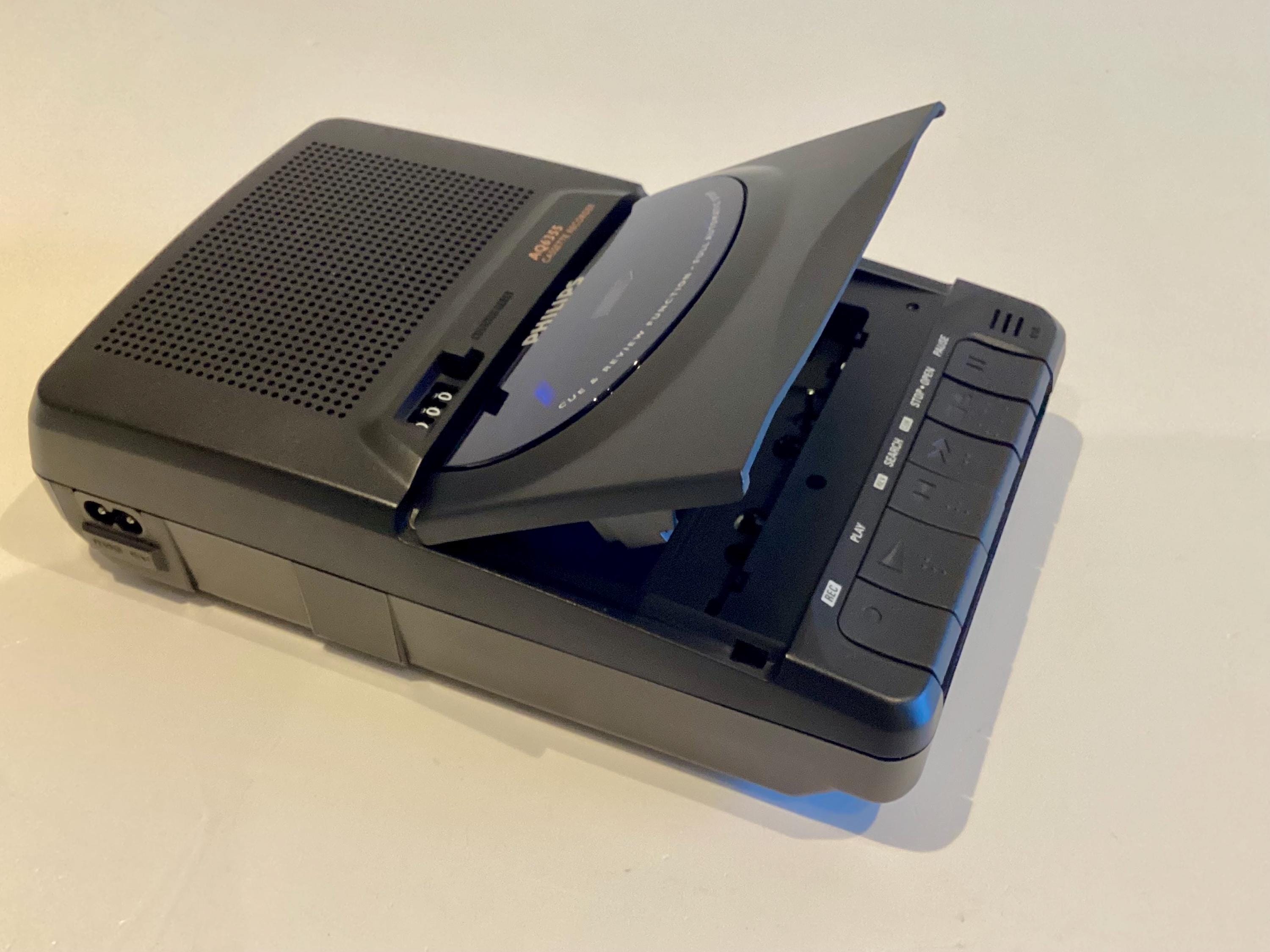Vintage Cassette Player | Philips AQ6355 NOS Late 1990s, Portable Radio Recorder Sealed Box — photo 6 of 11