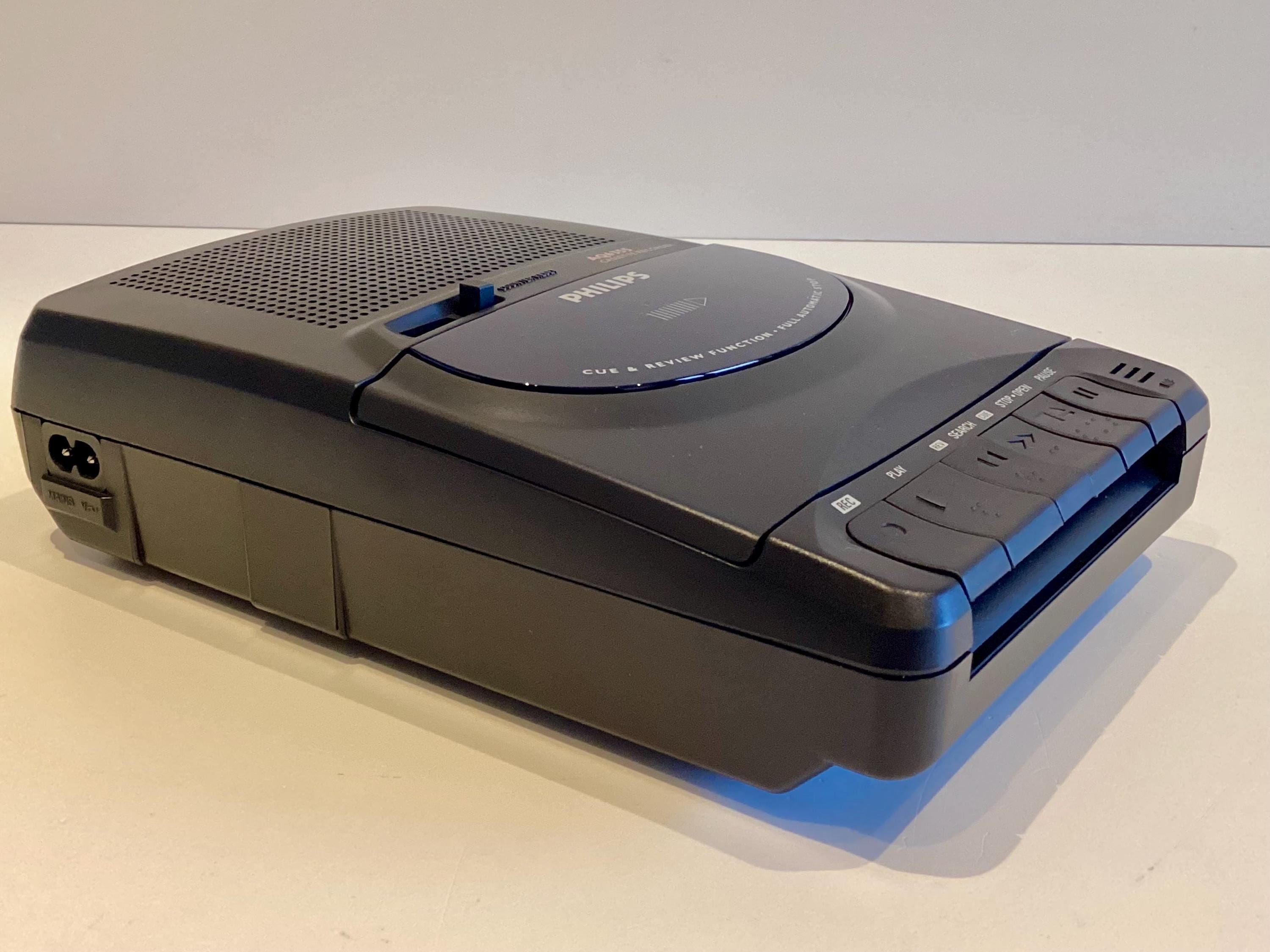 Vintage Cassette Player | Philips AQ6355 NOS Late 1990s, Portable Radio Recorder Sealed Box — photo 9 of 11