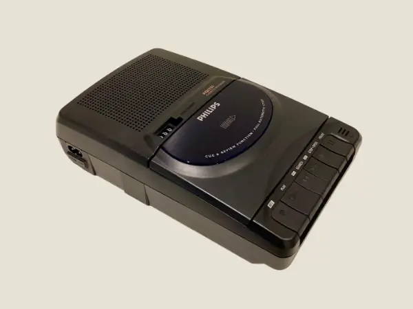 Vintage Cassette Player | Philips AQ6355 NOS Late 1990s, Portable Radio Recorder Sealed Box