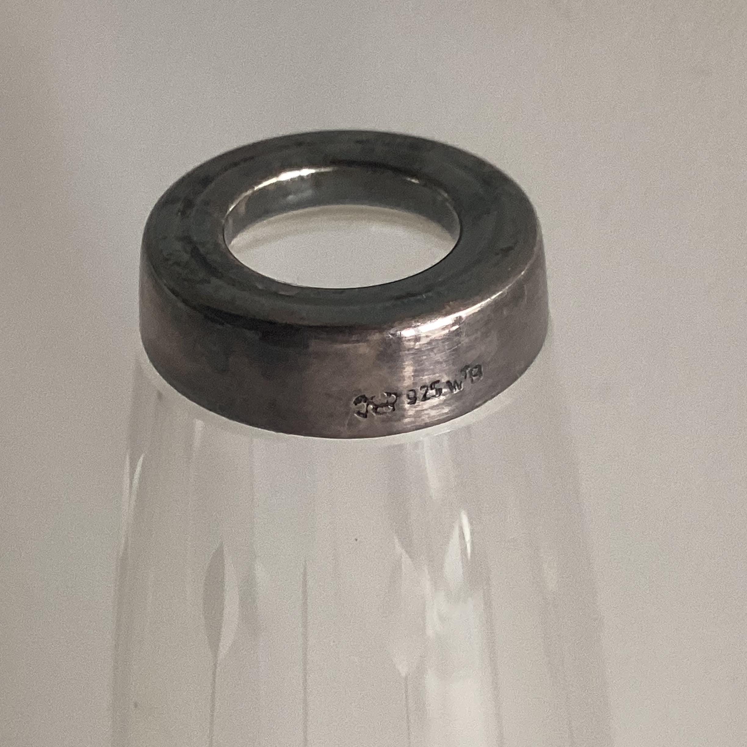 Antique Vase | Wilhelm Brinder 1900s Germany, Silver Mounted Hand Cut Glass — photo 6 of 8