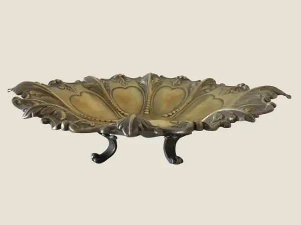 Pewter Fruit Centerpiece Austro-Hungarian Empire (1800s)