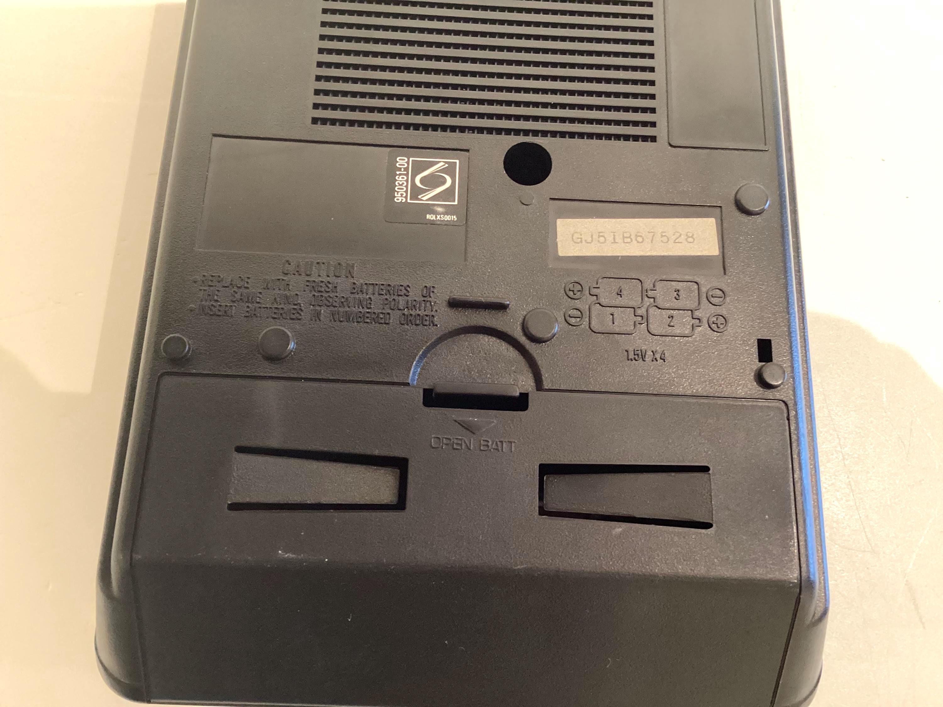 Vintage Cassette Recorder Panasonic RQ-2102 (1990s), Slim Line Portable, Working Auto-Stop, Tested — photo 11 of 11