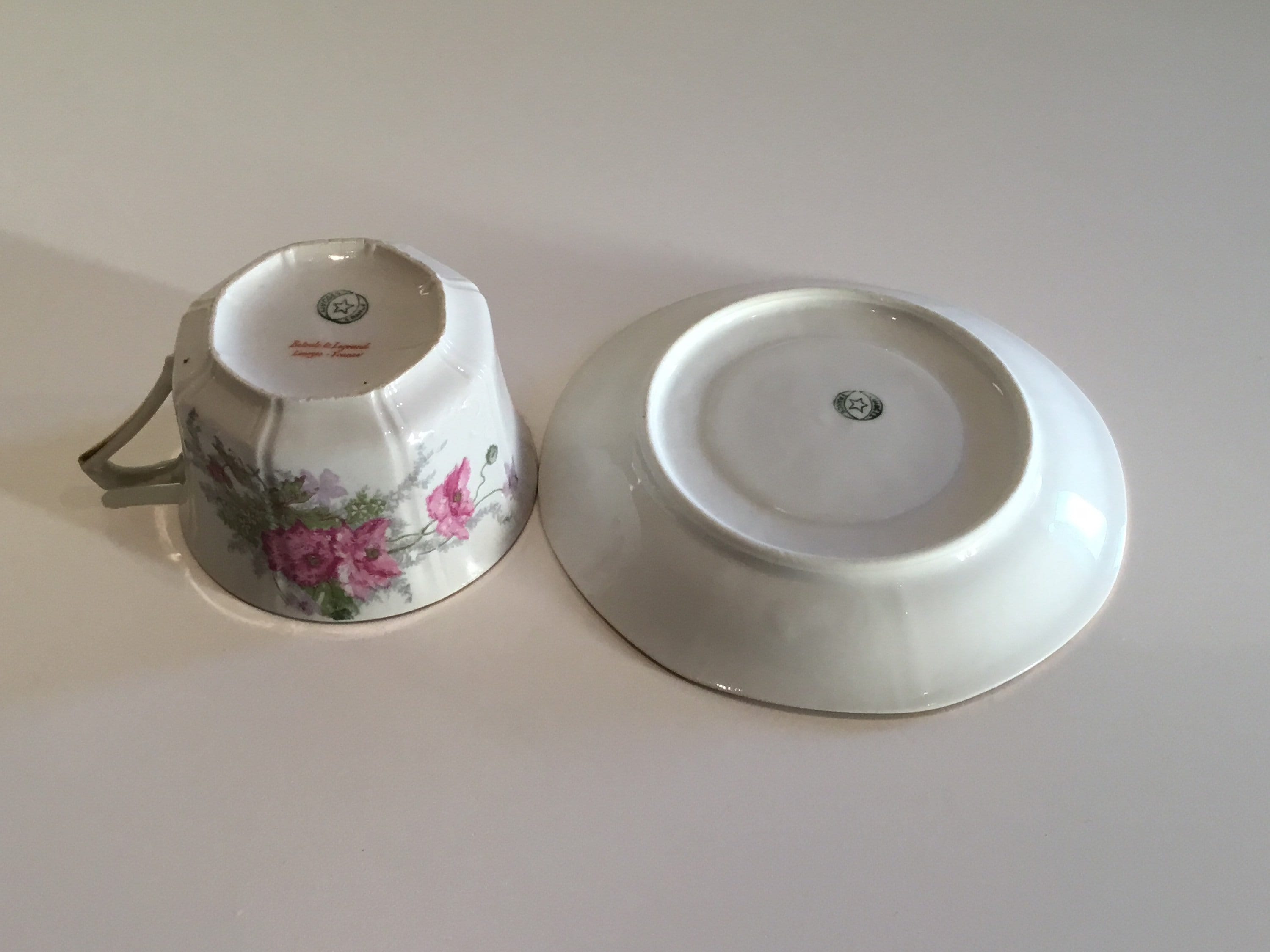 Limoges Porcelain Set | Art Deco Tea Service, 1920s French Hand-Painted — photo 10 of 10