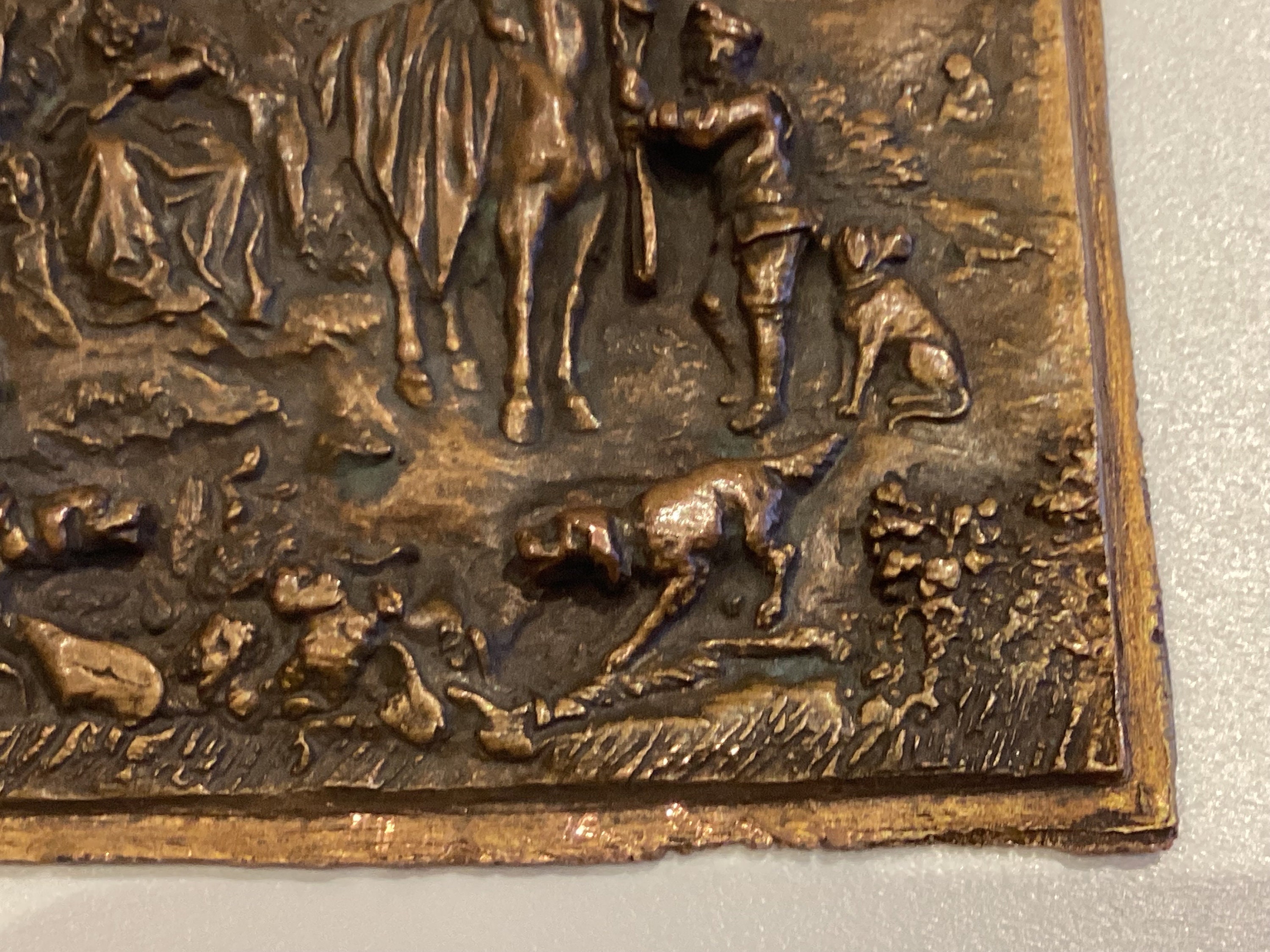 Antique Miniature 1800s | “Henri” Copper Casting Made In France — photo 6 of 11