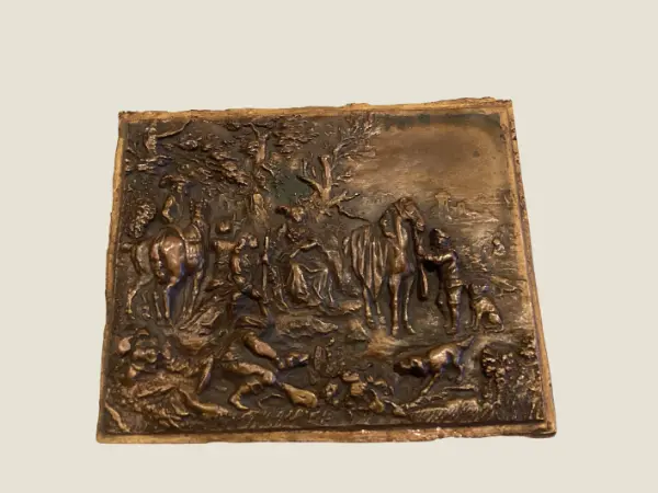 Antique Miniature 1800s | “Henri” Copper Casting Made In France