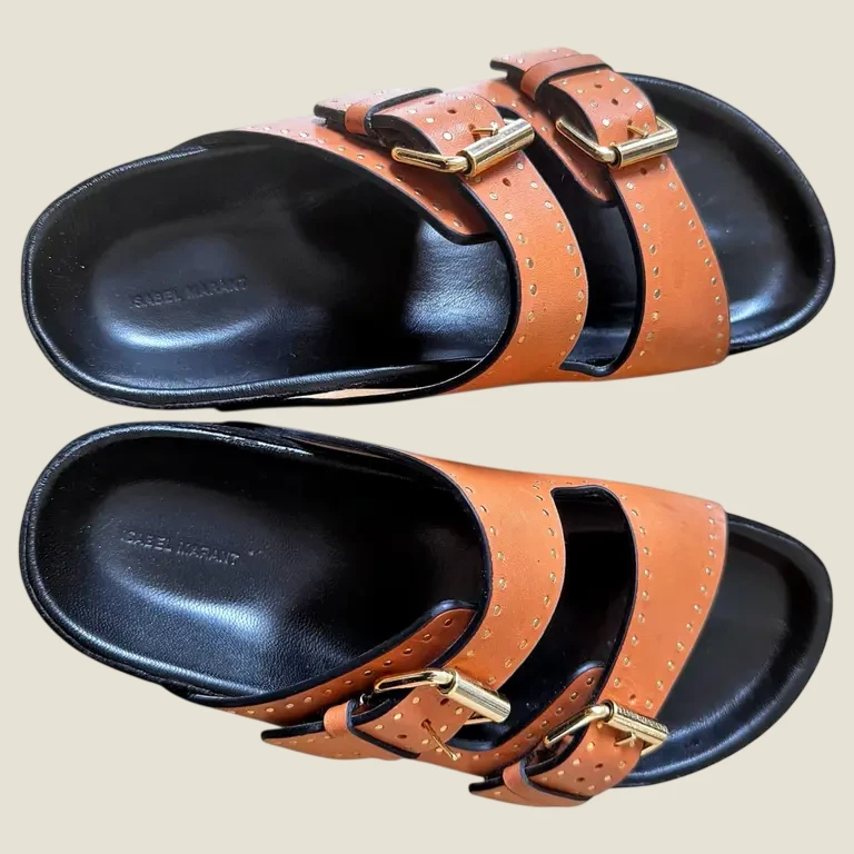 Isabel Marant Lennyo Studded Leather Sandals