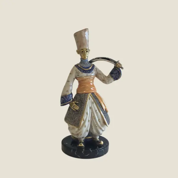 Porcelain Figurine – Large Capodimonte Edoardo Tasca, 1970s Limited Edition