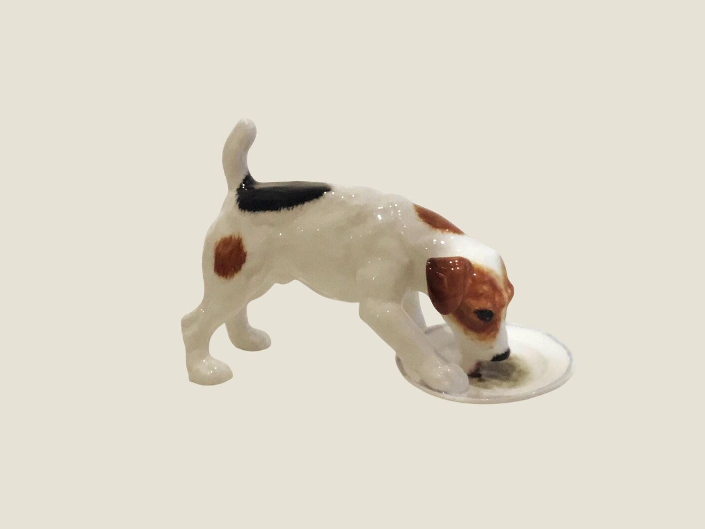 Porcelain Figurine | 1960s Royal Doulton Jack Russell Terrier, England