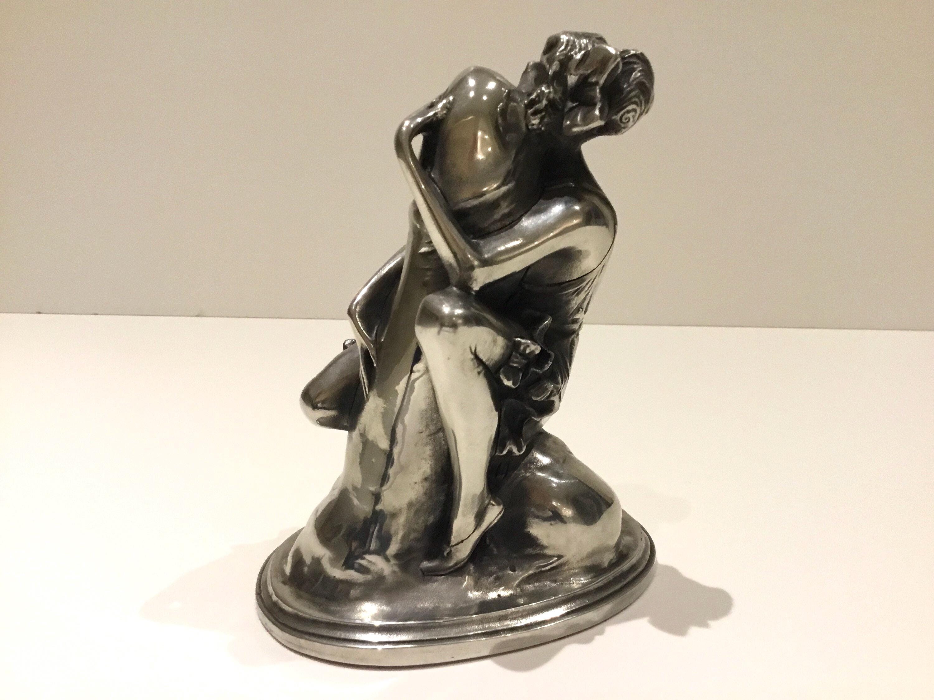 Art Deco Sculpture | 1930s Bruno Zach Silver Figurine, Austrian Statue — photo 5 of 11
