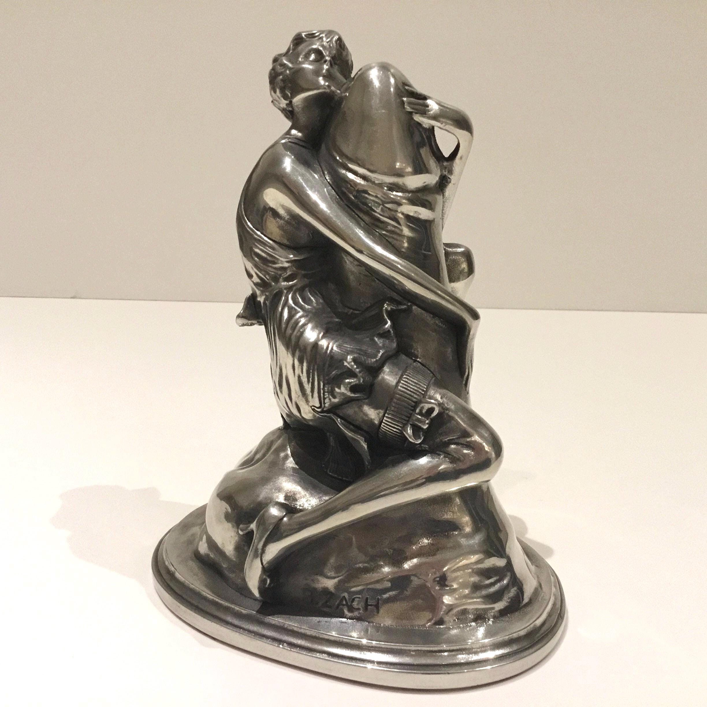 Art Deco Sculpture | 1930s Bruno Zach Silver Figurine, Austrian Statue — photo 6 of 11