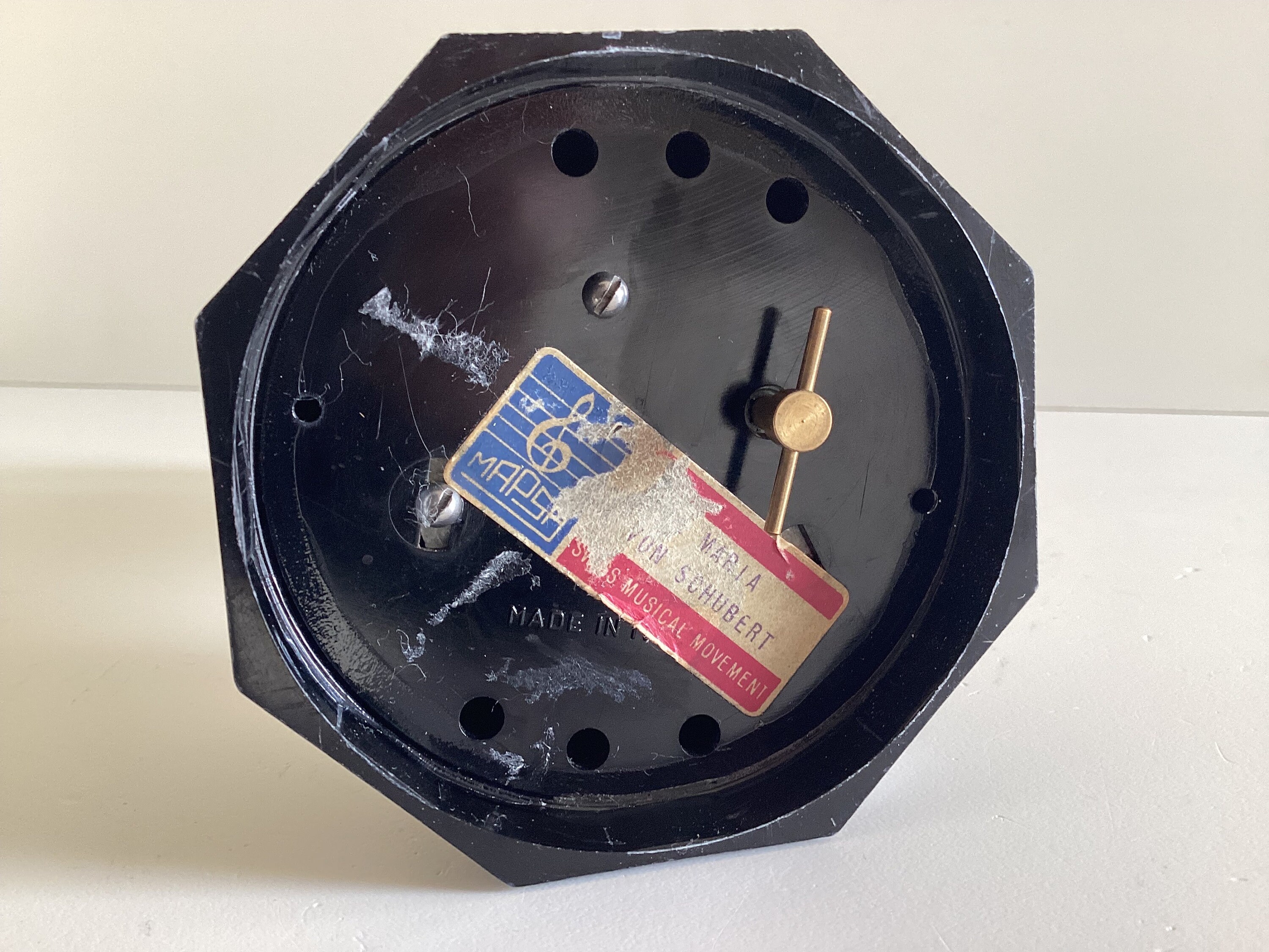 Madonna With Shrine, Mapsa Music Box (1950s) Switzerland Movement,Made In Italy — photo 7 of 7
