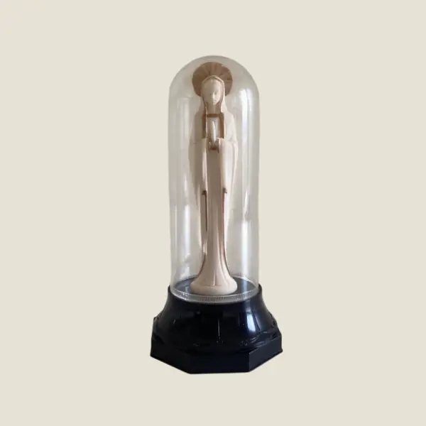 Madonna With Shrine, Mapsa Music Box (1950s) Switzerland Movement,Made In Italy